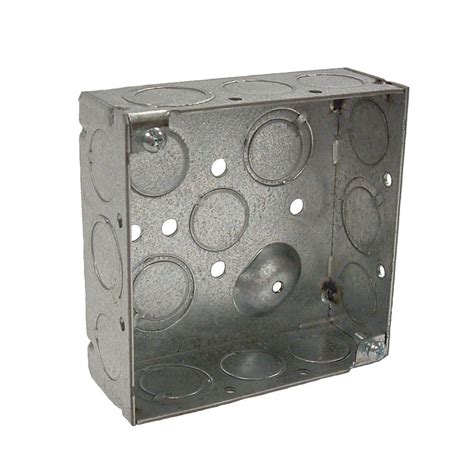 electrical square boxes|4 inch square electrical box.